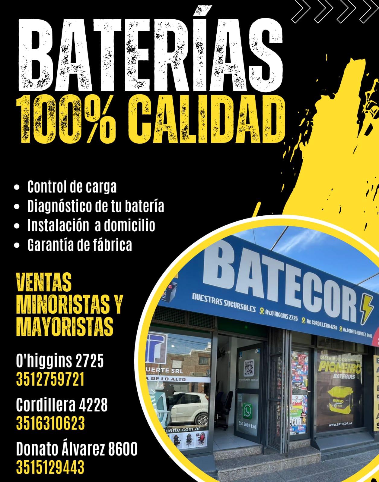 baterias batecor